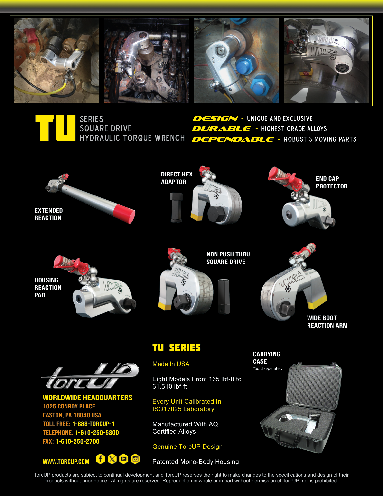 קולאז' מפתחות מומנט כסופים עם אביזרים - Collage of silver torque wrenches with accessories