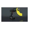 Cordless torque wrench angled, battery attached