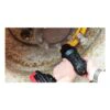 Torque wrench operating on a rusty flange