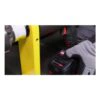 Gloved hand using torque wrench on wheel