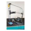 Test rig with arms, cables, and torque meters