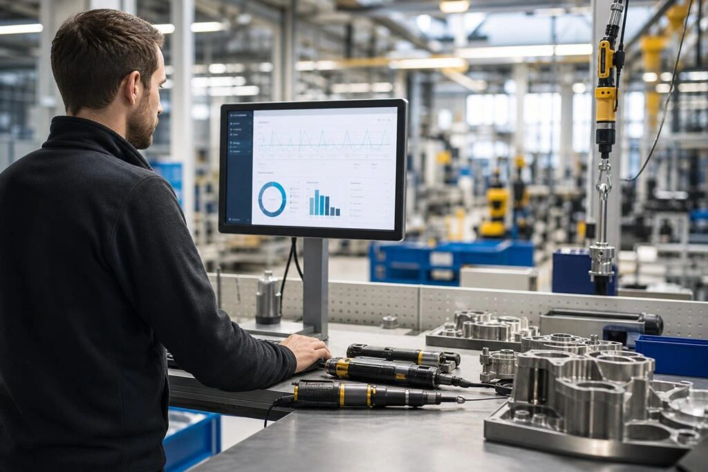 תוכנת ארכוב נתוני ייצור Atlas Copco ToolsNet 8: המדריך המלא לניהול מידע