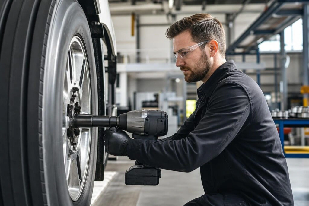 מפתח מומנט נטען TorcUP VTR: הפתרון המושלם לנעילה מרכזית של גלגלים