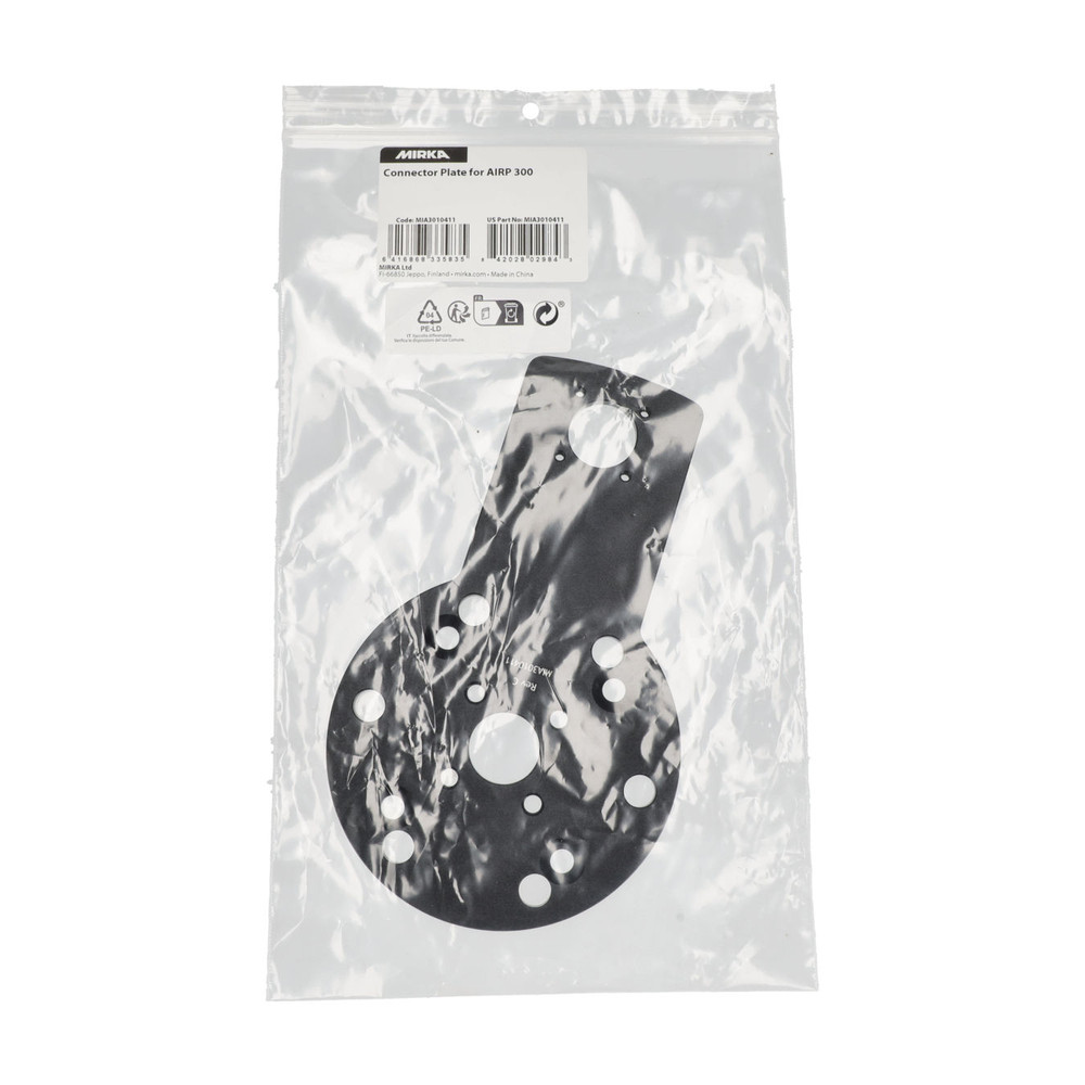 לוחית חיבור Mirka עבור AIROS 300P – תמונת מוצר - Mirka Connector Plate for AIROS 300P – product image