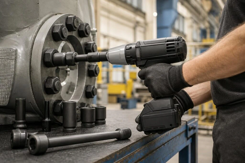 מפתח מומנט אלחוטי TONE CNR80 – פתרון קומפקטי להידוק מבוקר