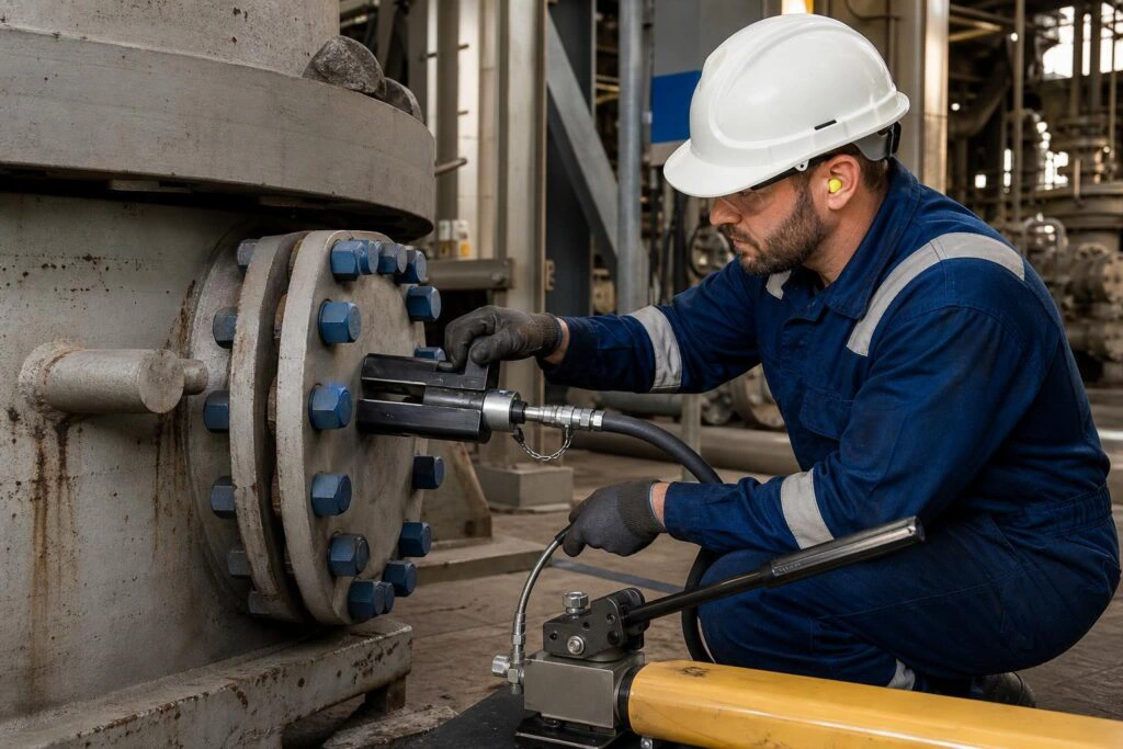 מפריד אוגנים הידראולי RenQuip FSW17P: סקירה מקצועית ויתרונות