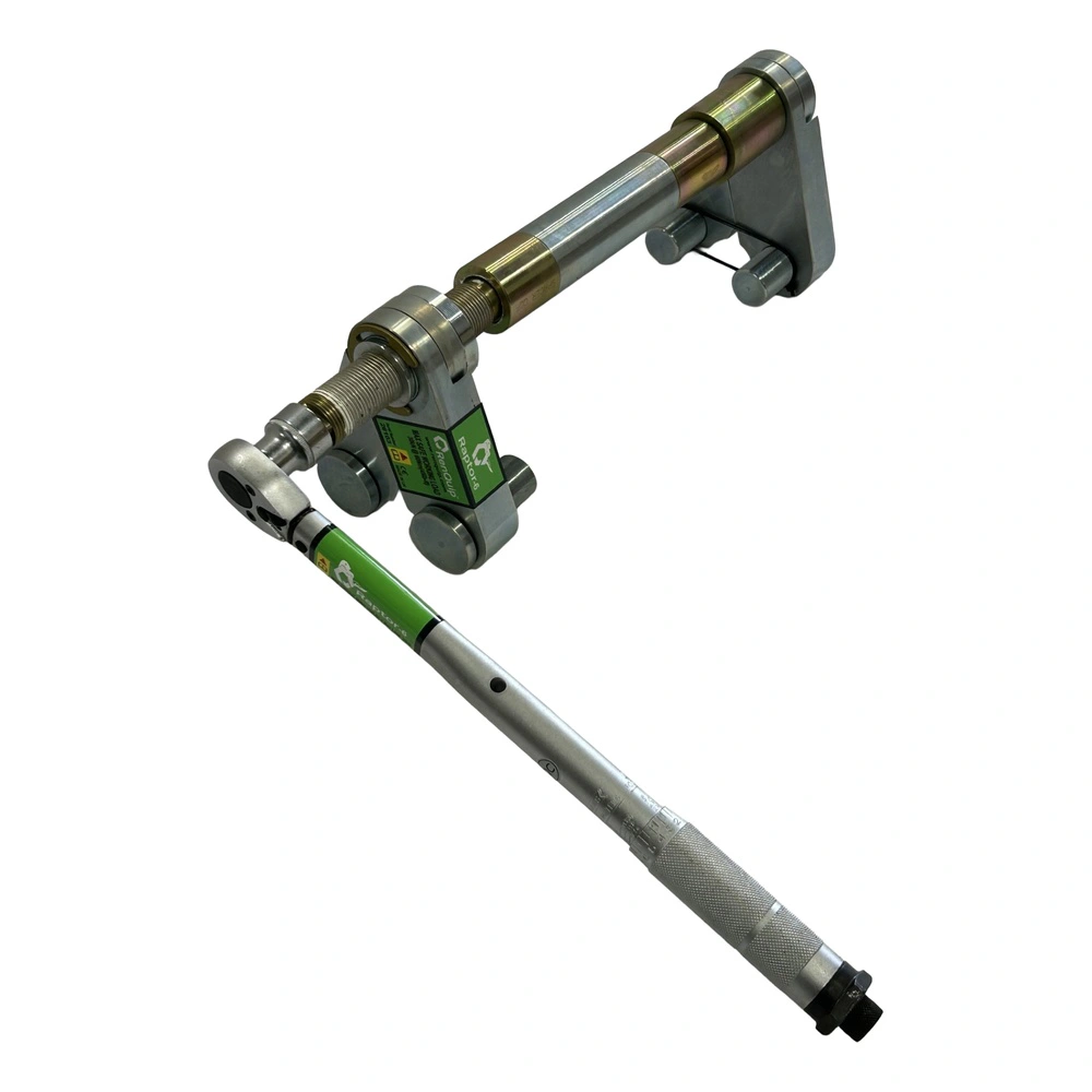 RenQuip RAPTOR-6MI mechanical valve removal and flange spreading tool with torque wrench